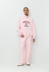 Cozy Sweatfleece Mega Funnel Neck - MAGNOLIA/OPERA ROSE