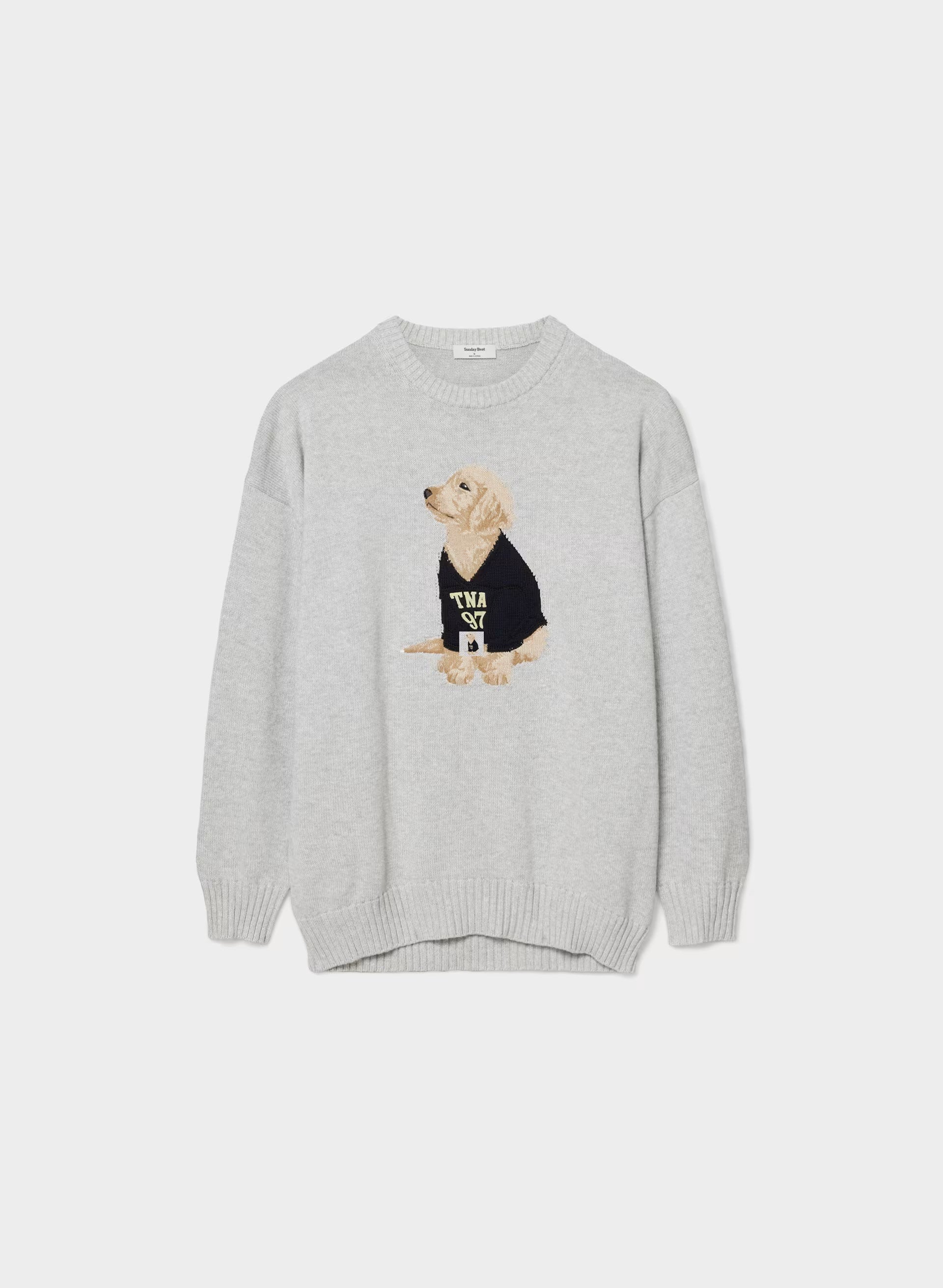 Cotton Charm™ Peggy Icon Sweater - HTHR CHROME /HARLEY