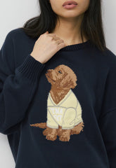 Cotton Charm™ Peggy Icon Sweater - ADMIRAL/HARLEY