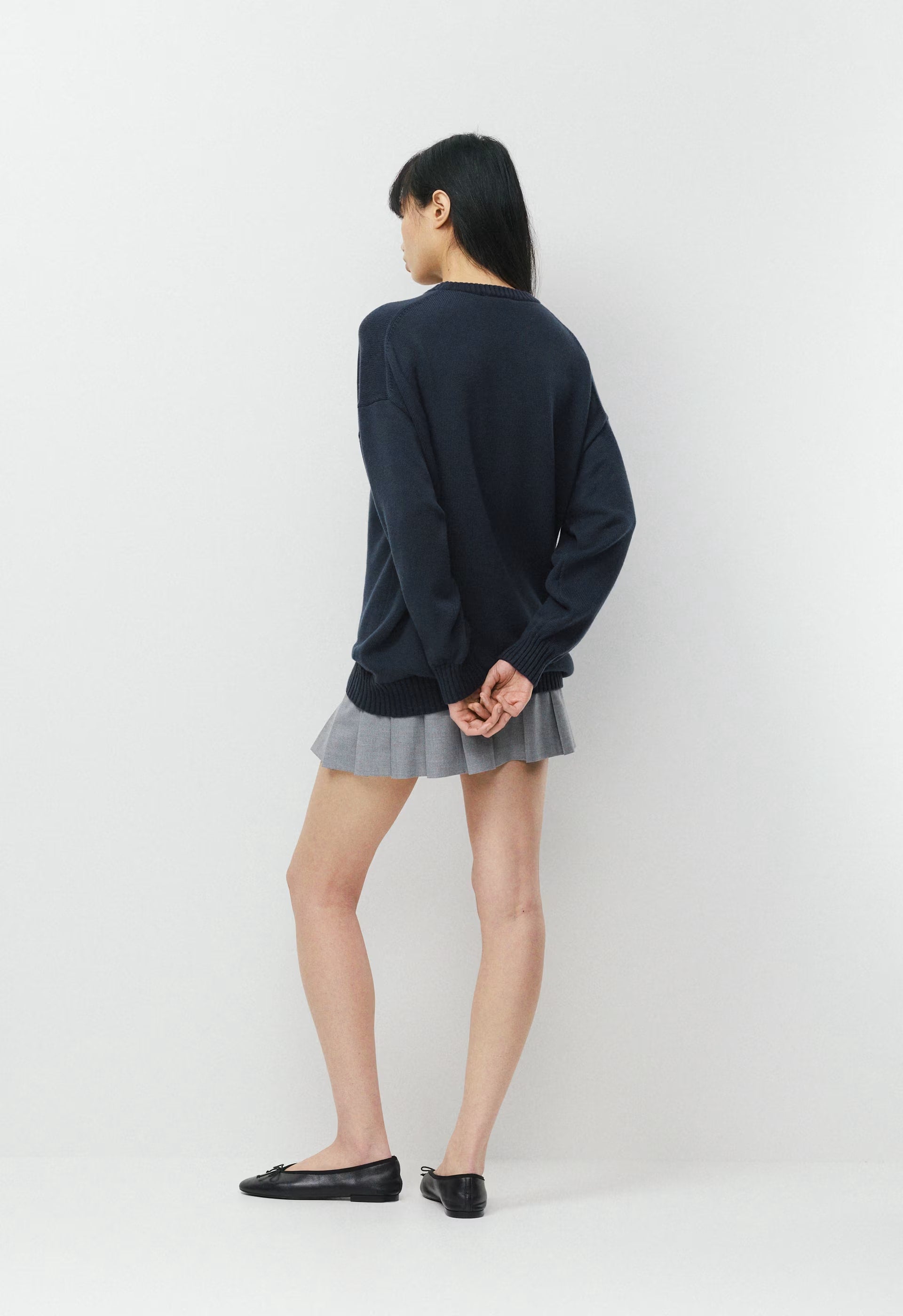 Cotton Charm™ Peggy Icon Sweater - ADMIRAL/HARLEY