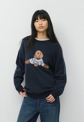 Cotton Charm™ Peggy Icon Sweater - ADMIRAL/BEANIE