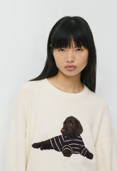 Cotton Charm™ Peggy Icon Sweater - LIGHT BIRCH/BEANIE
