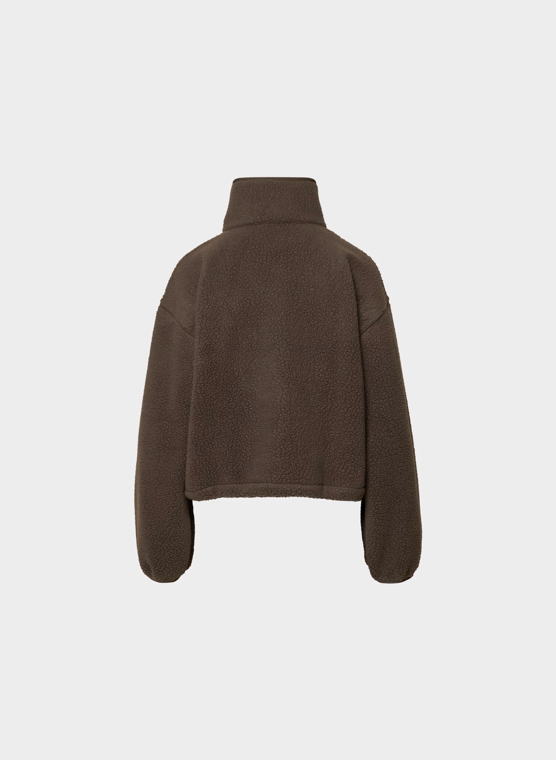 Polartec® Thermal Pro™ Zephyr Hi-Hip Mockneck - RICH MOCHA BROWN