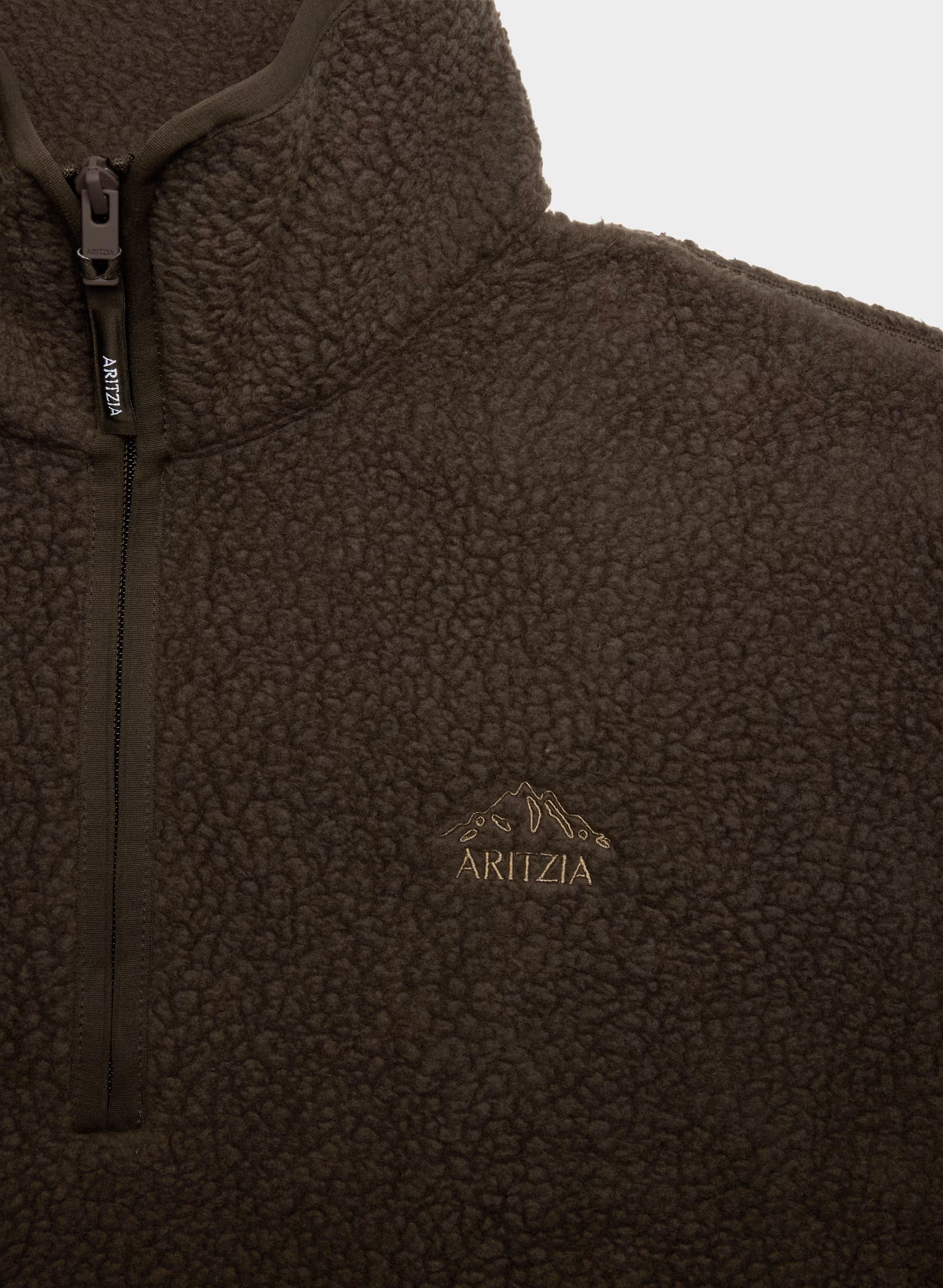 Polartec® Thermal Pro™ Zephyr Hi-Hip Mockneck - RICH MOCHA BROWN