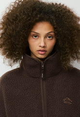 Polartec® Thermal Pro™ Zephyr Hi-Hip Mockneck - RICH MOCHA BROWN