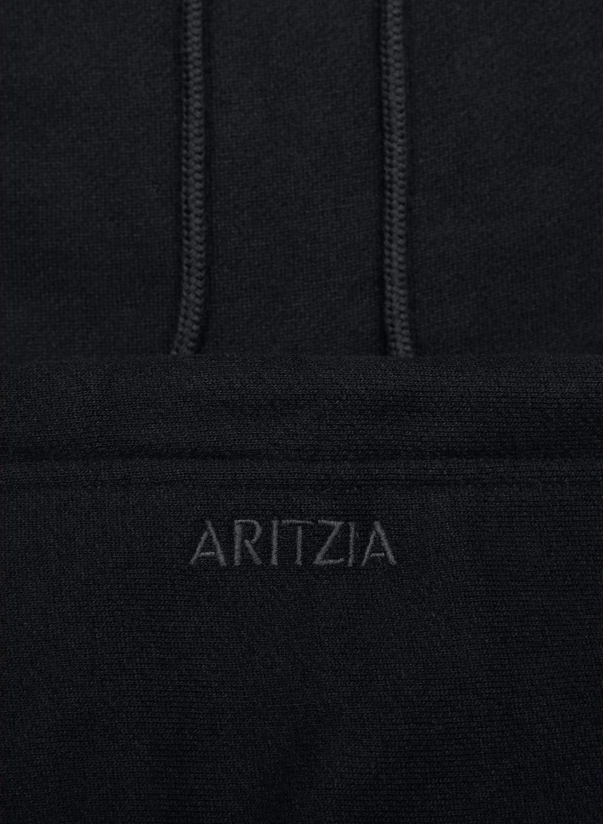 Cozy Sweatfleece Mega Hoodie - BLACK