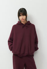 Cozy Sweatfleece Mega Hoodie - GALA PLUM