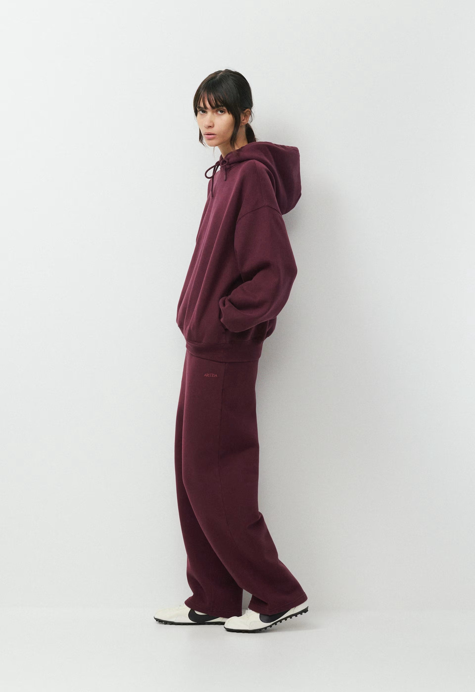 Cozy Sweatfleece Mega Hoodie - GALA PLUM