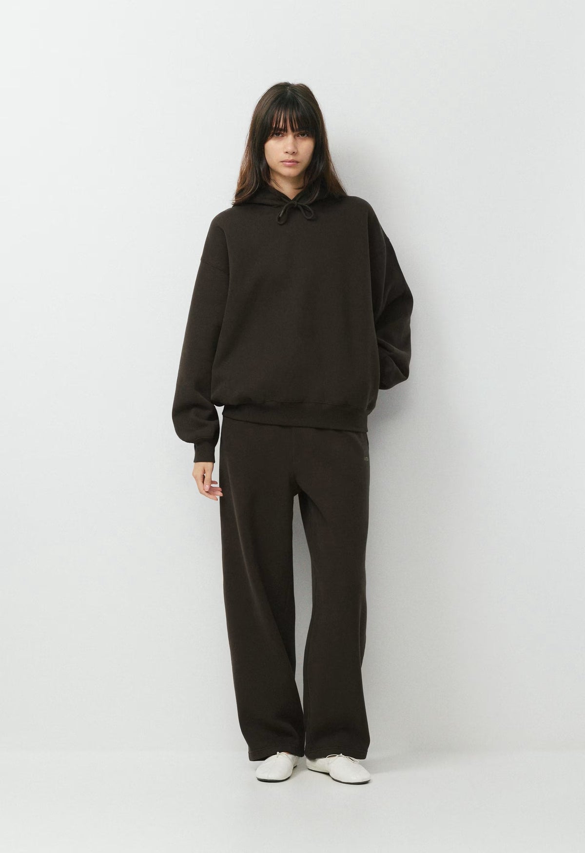 Cozy Sweatfleece Mega Hoodie - CACAO NIB BROWN