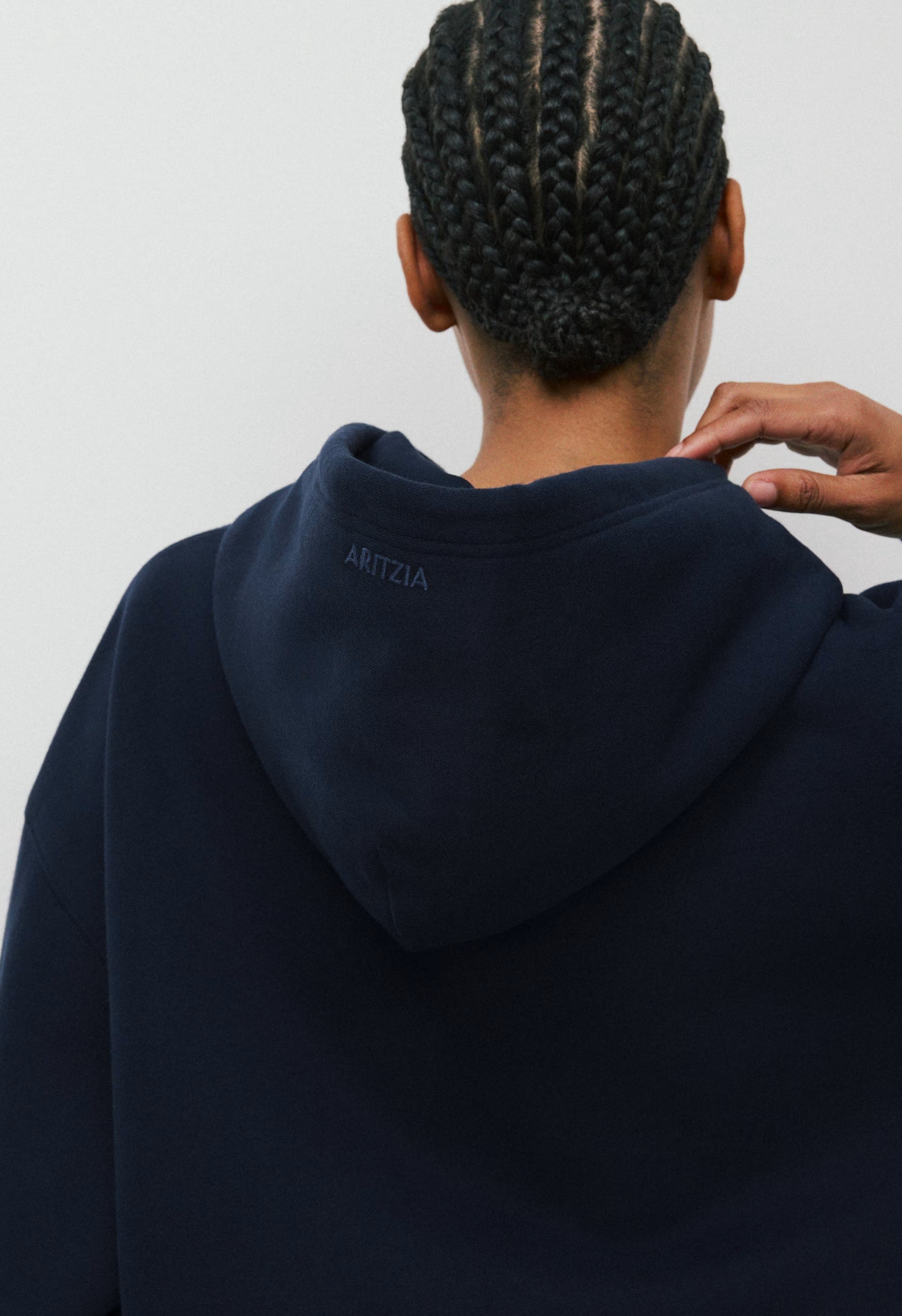Cozy Sweatfleece Mega Hoodie - ADMIRAL NAVY