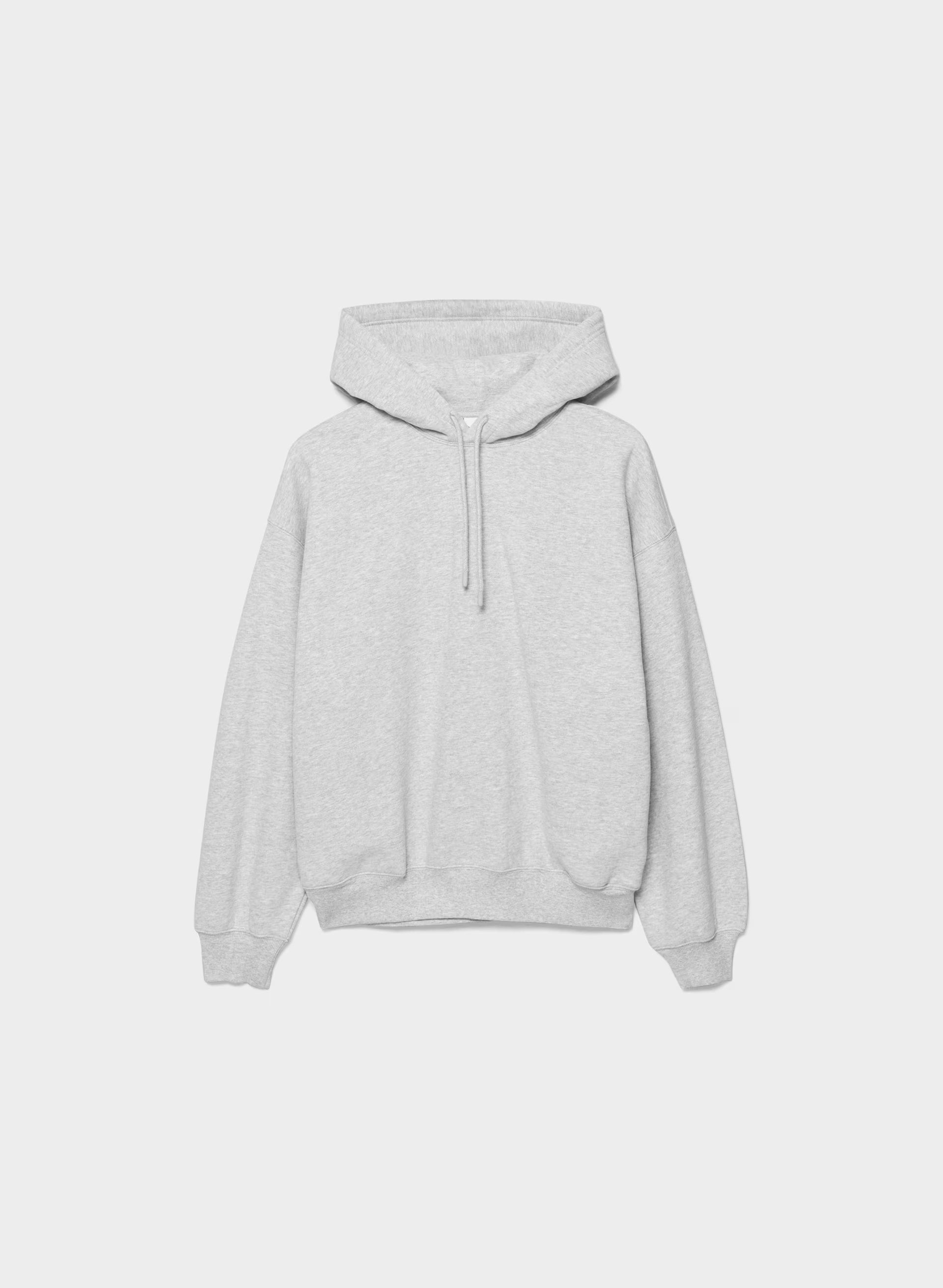 Cozy Sweatfleece Mega Hoodie - HEATHER CHROME