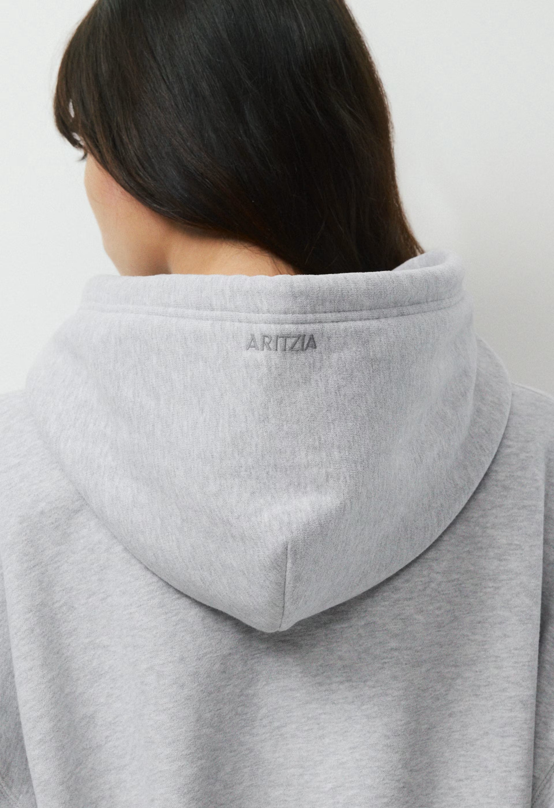 Cozy Sweatfleece Mega Hoodie - HEATHER CHROME