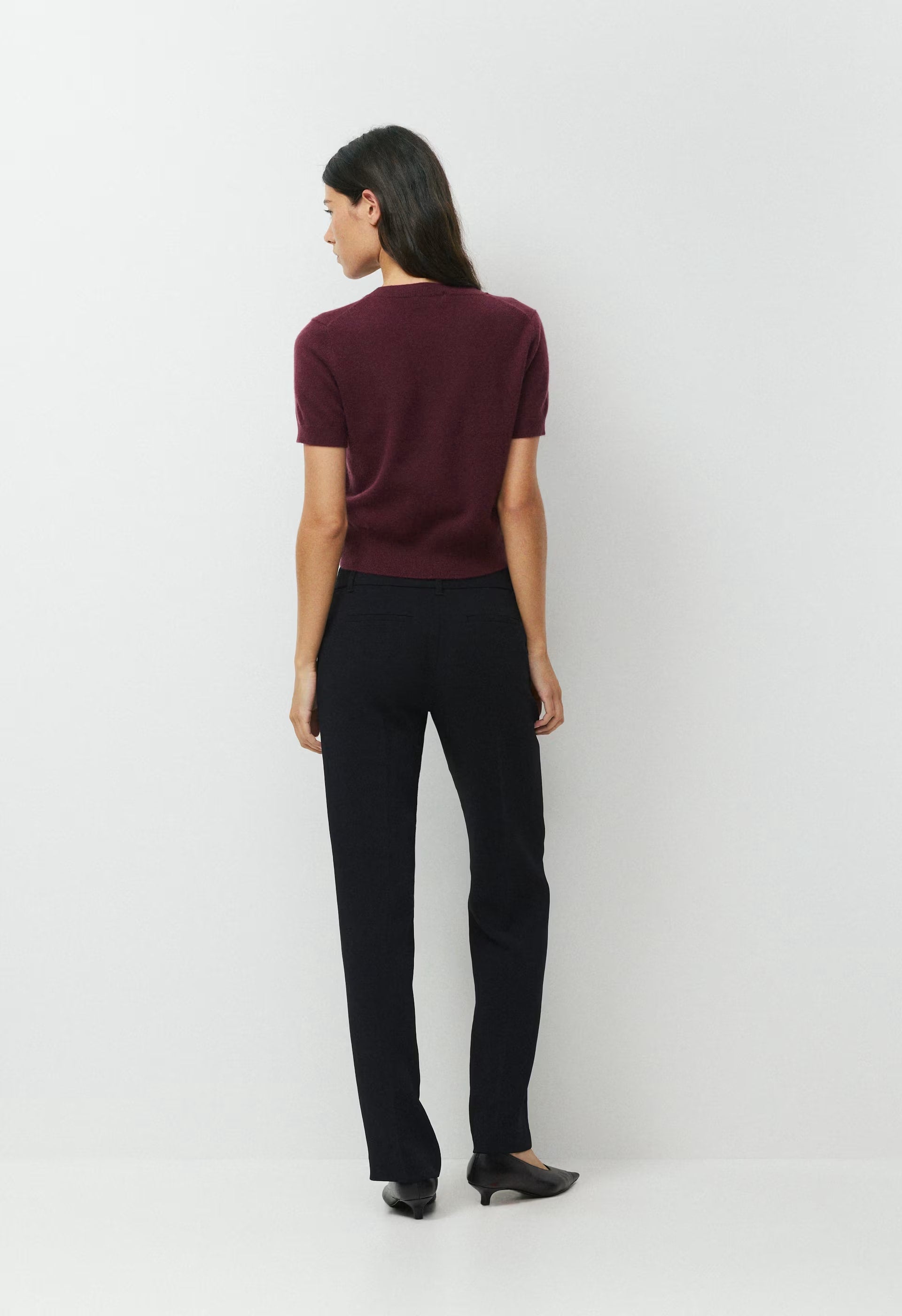 Bare Cashmere Patron Sweater - GALA PLUM