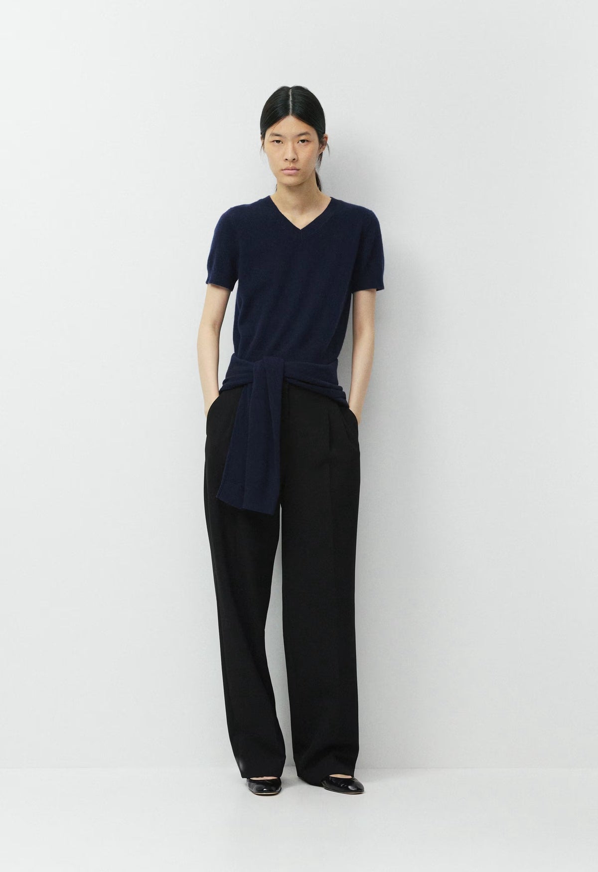 Bare Cashmere Patron Sweater - ADMIRAL NAVY