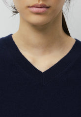 Bare Cashmere Patron Sweater - ADMIRAL NAVY