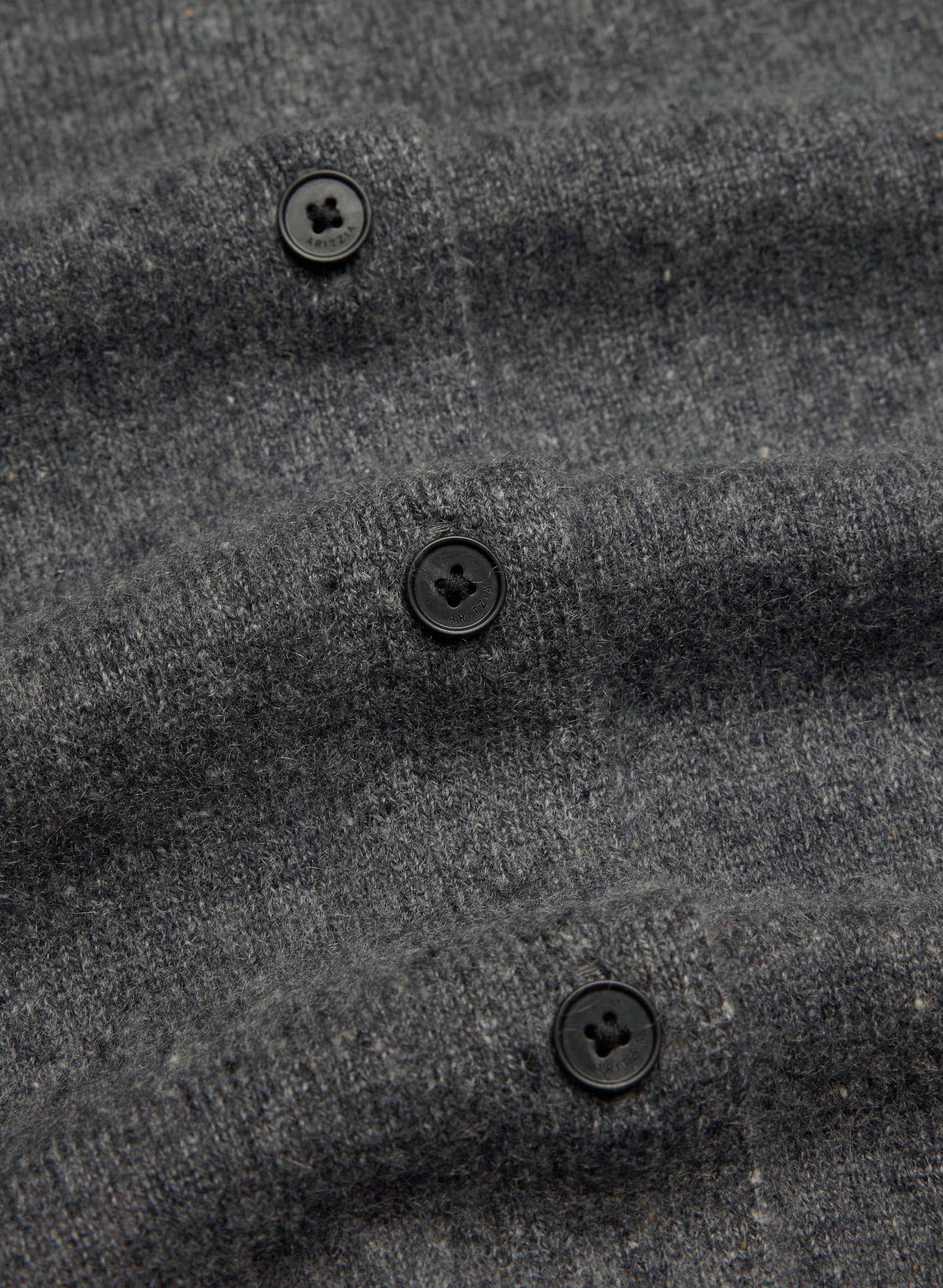 Bare Cashmere Saga Sweater - SPECKLED CHARCOAL