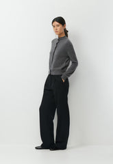 Bare Cashmere Saga Sweater - SPECKLED CHARCOAL
