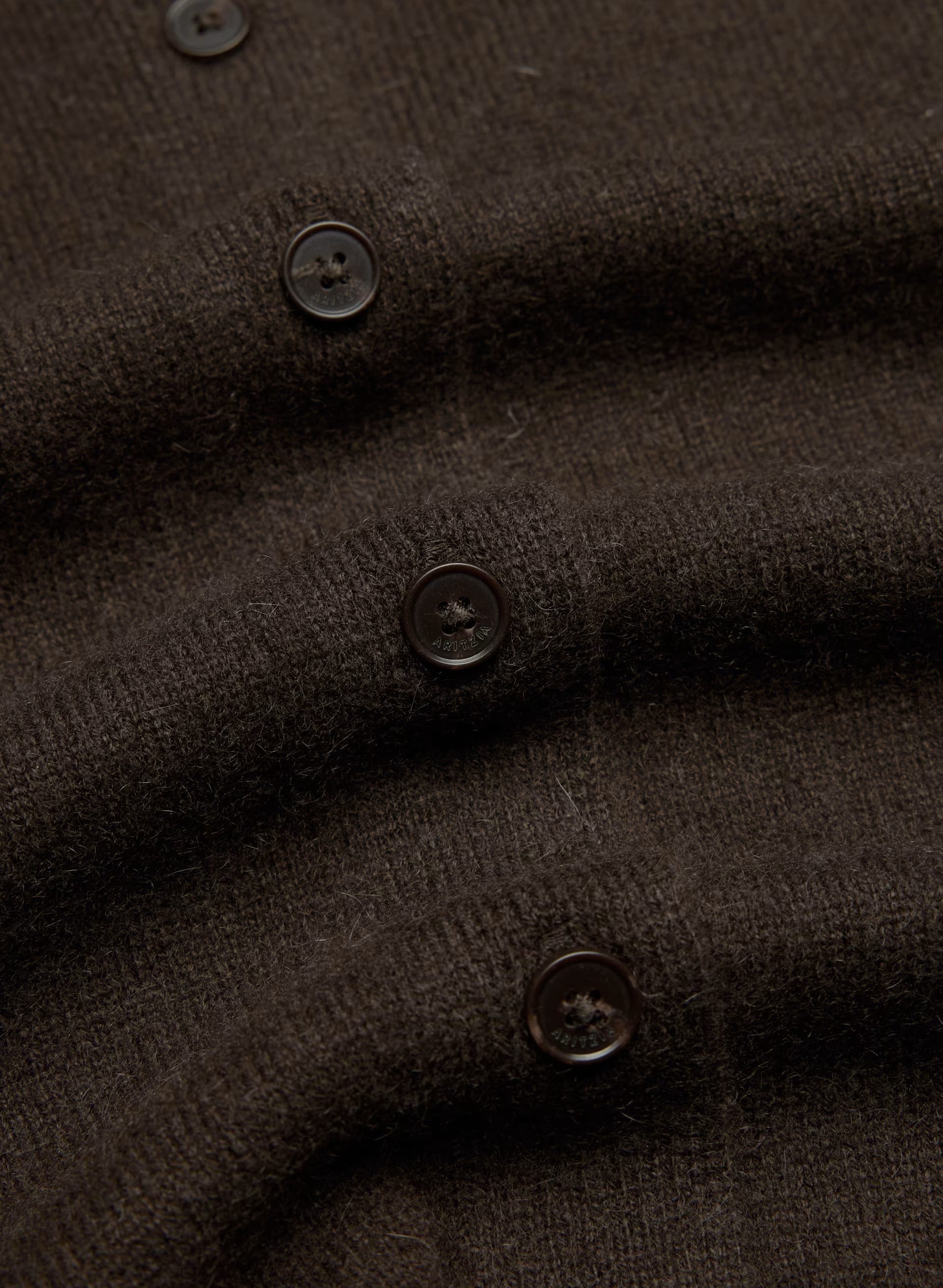 Bare Cashmere Saga Sweater - CACAO NIB BROWN
