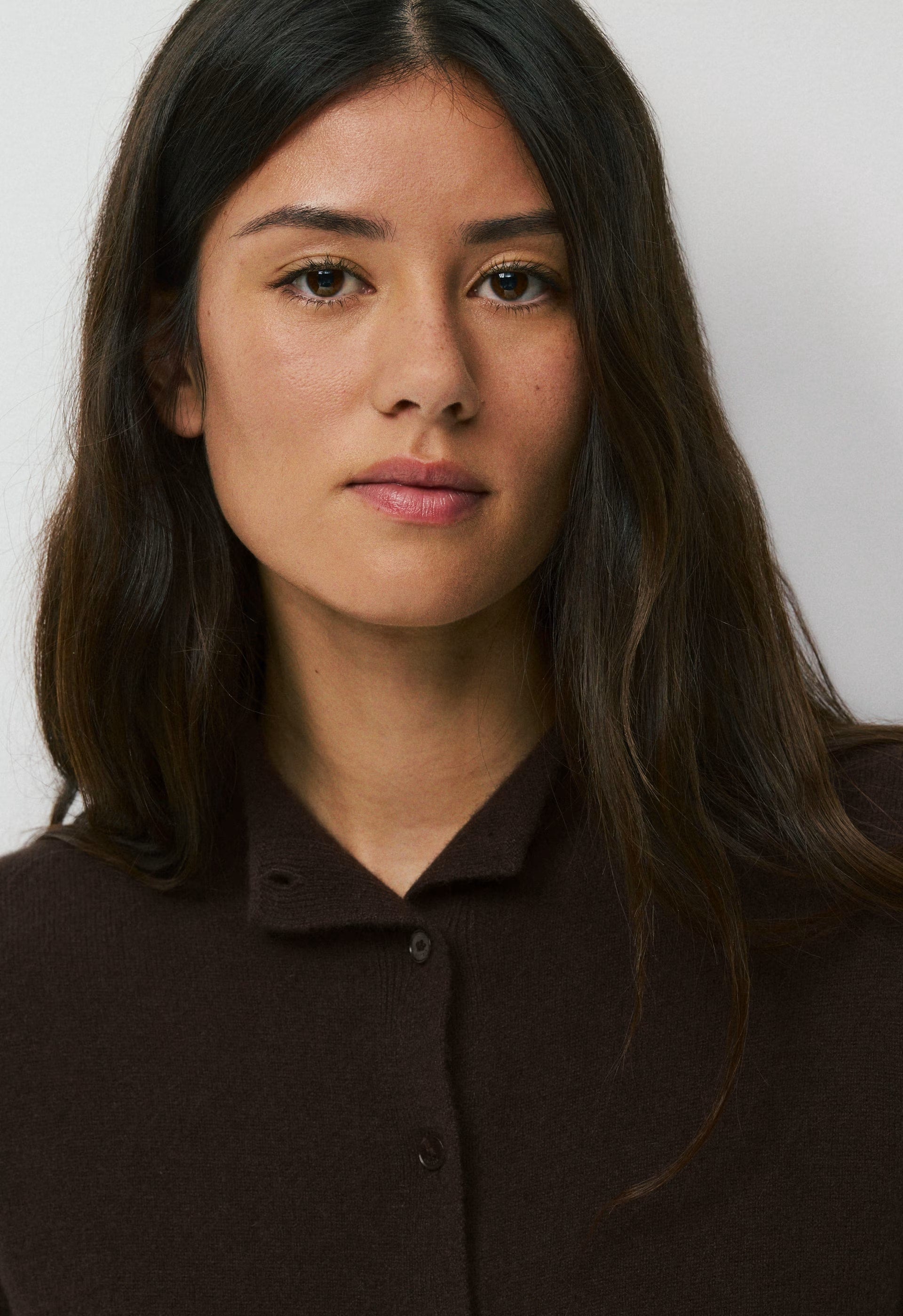 Bare Cashmere Saga Sweater - CACAO NIB BROWN