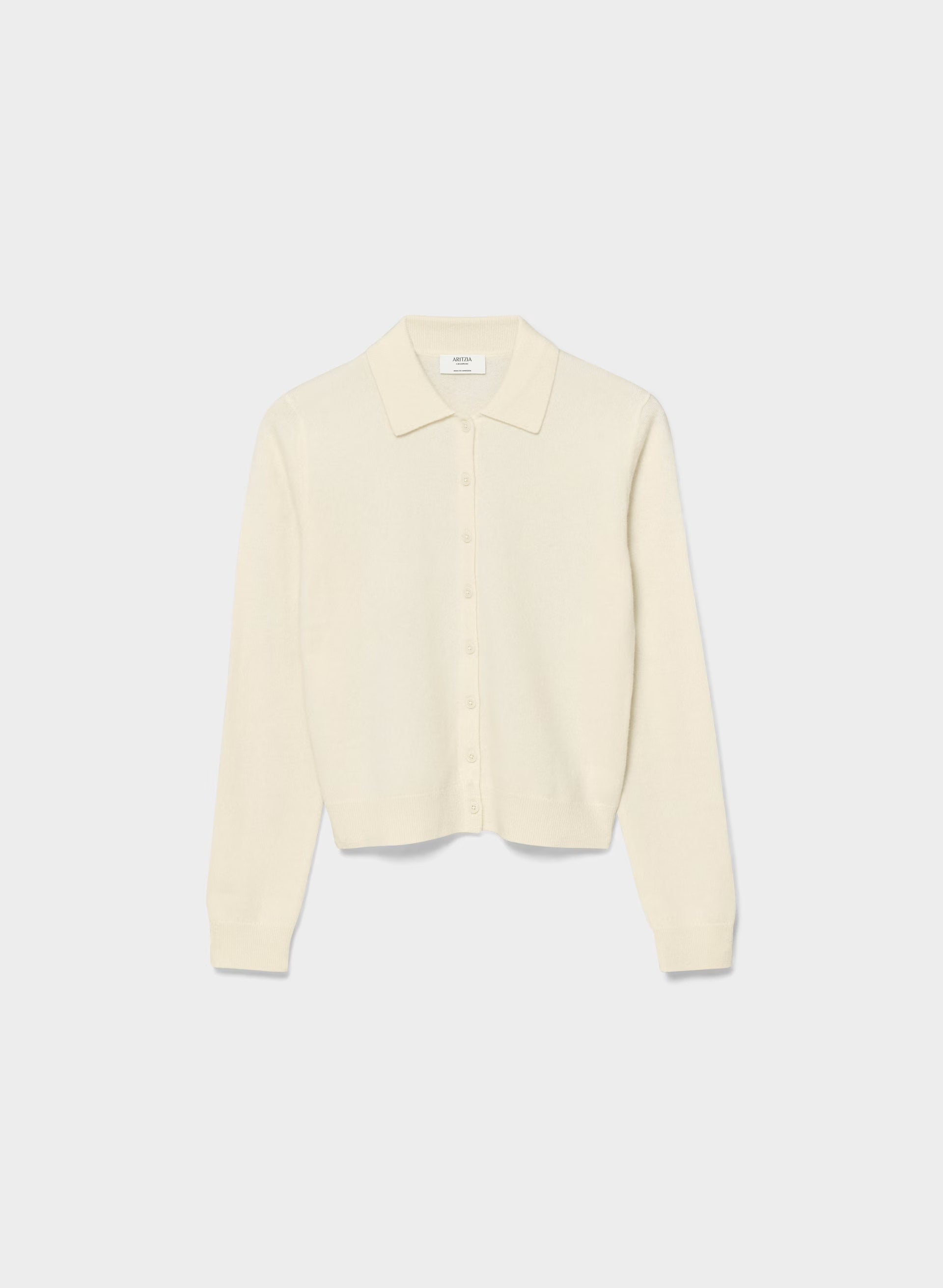 Bare Cashmere Foundation Cardigan - SEASIDE CREAM