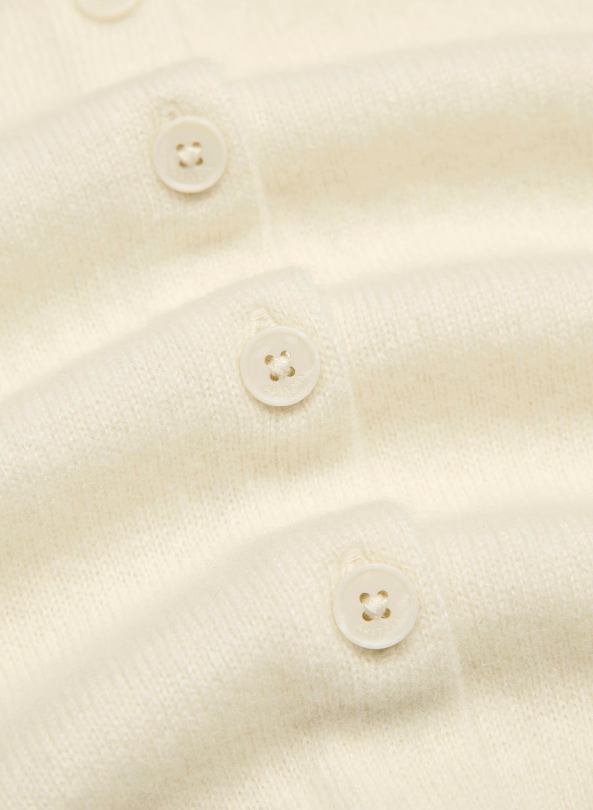 Bare Cashmere Foundation Cardigan - SEASIDE CREAM