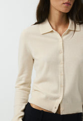 Bare Cashmere Foundation Cardigan - SEASIDE CREAM