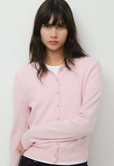 Bare Cashmere Foundation Cardigan - MAGNOLIA