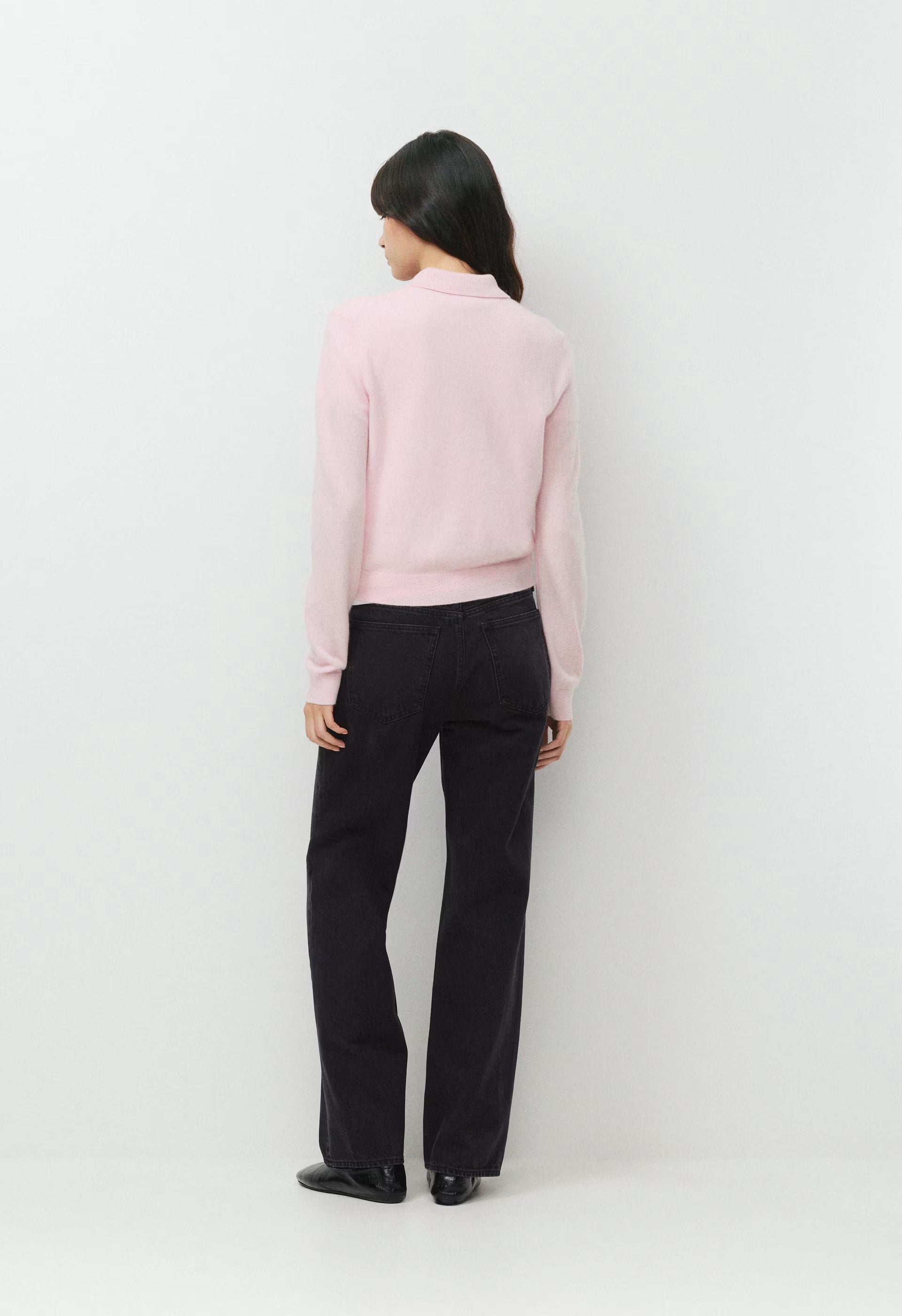 Bare Cashmere Foundation Cardigan - MAGNOLIA
