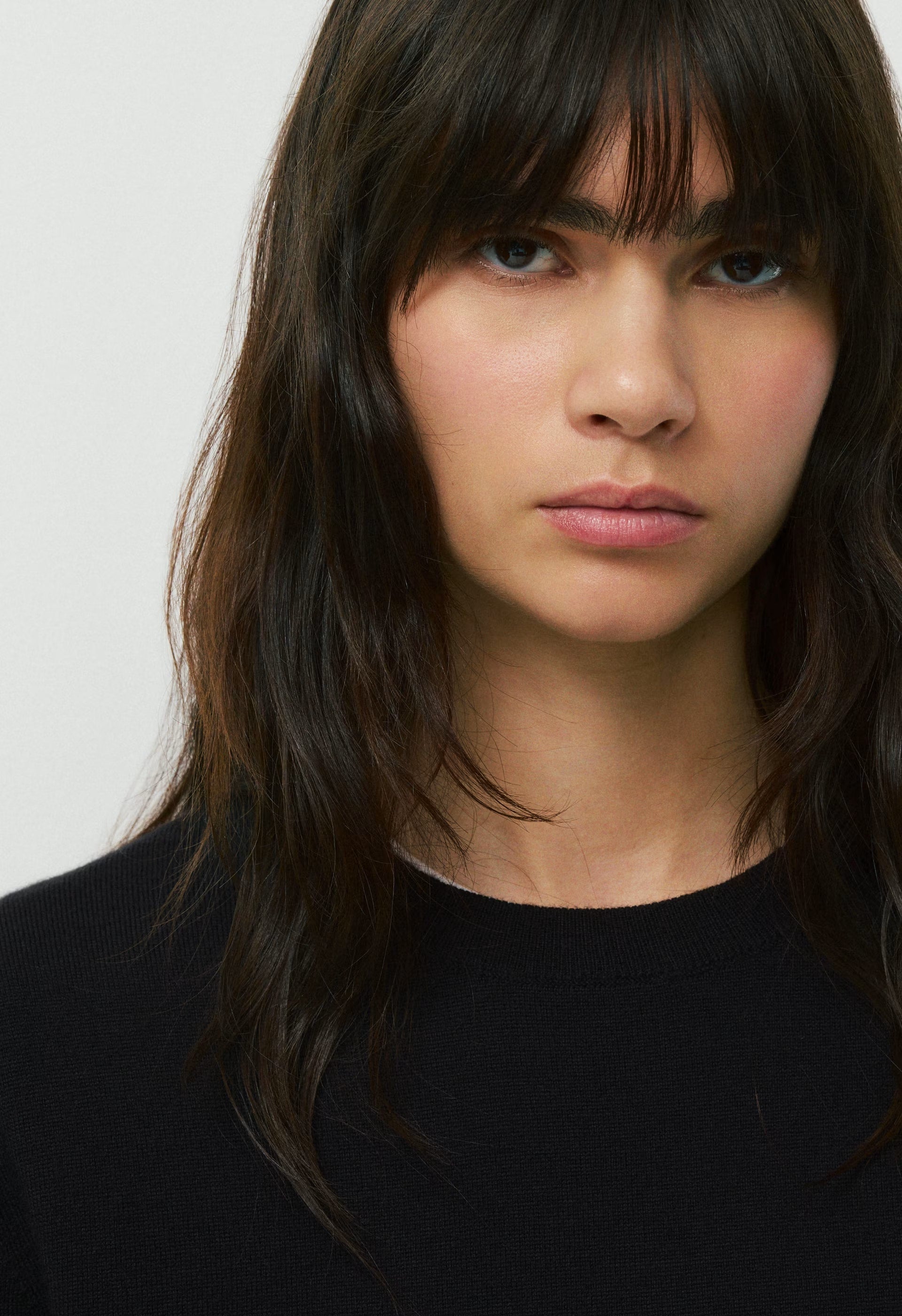 Bare Merino Wool Bloor Sweater - BLACK