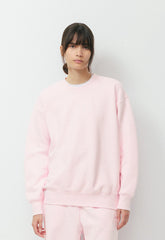 Cozy Sweatfleece Boyfriend Crew Sweatshirt - MAGNOLIA