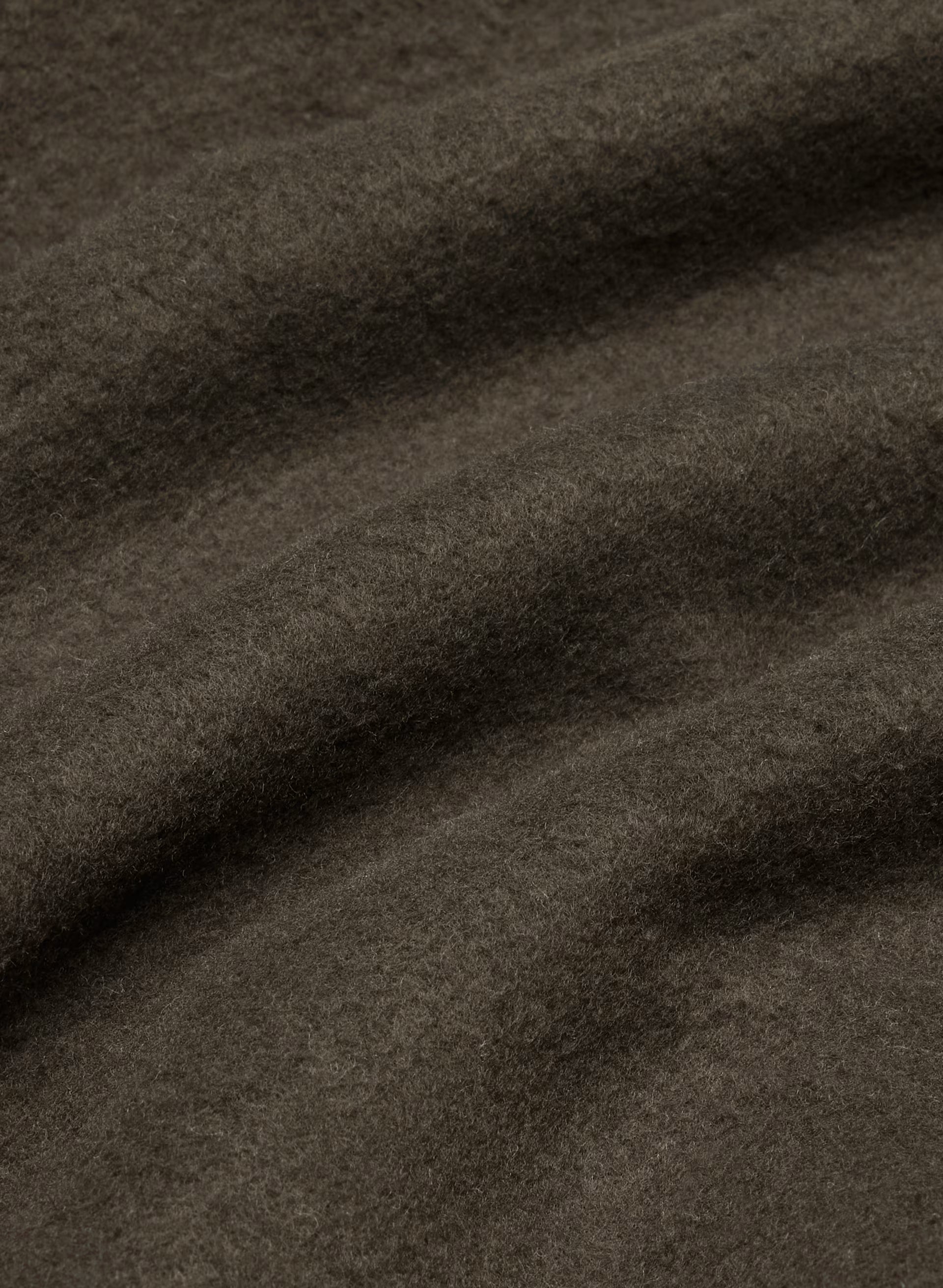 Cozy Sweatfleece Boyfriend Boxy Hoodie - CACAO NIB BROWN