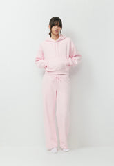 Cozy Sweatfleece Boyfriend Boxy Hoodie - MAGNOLIA