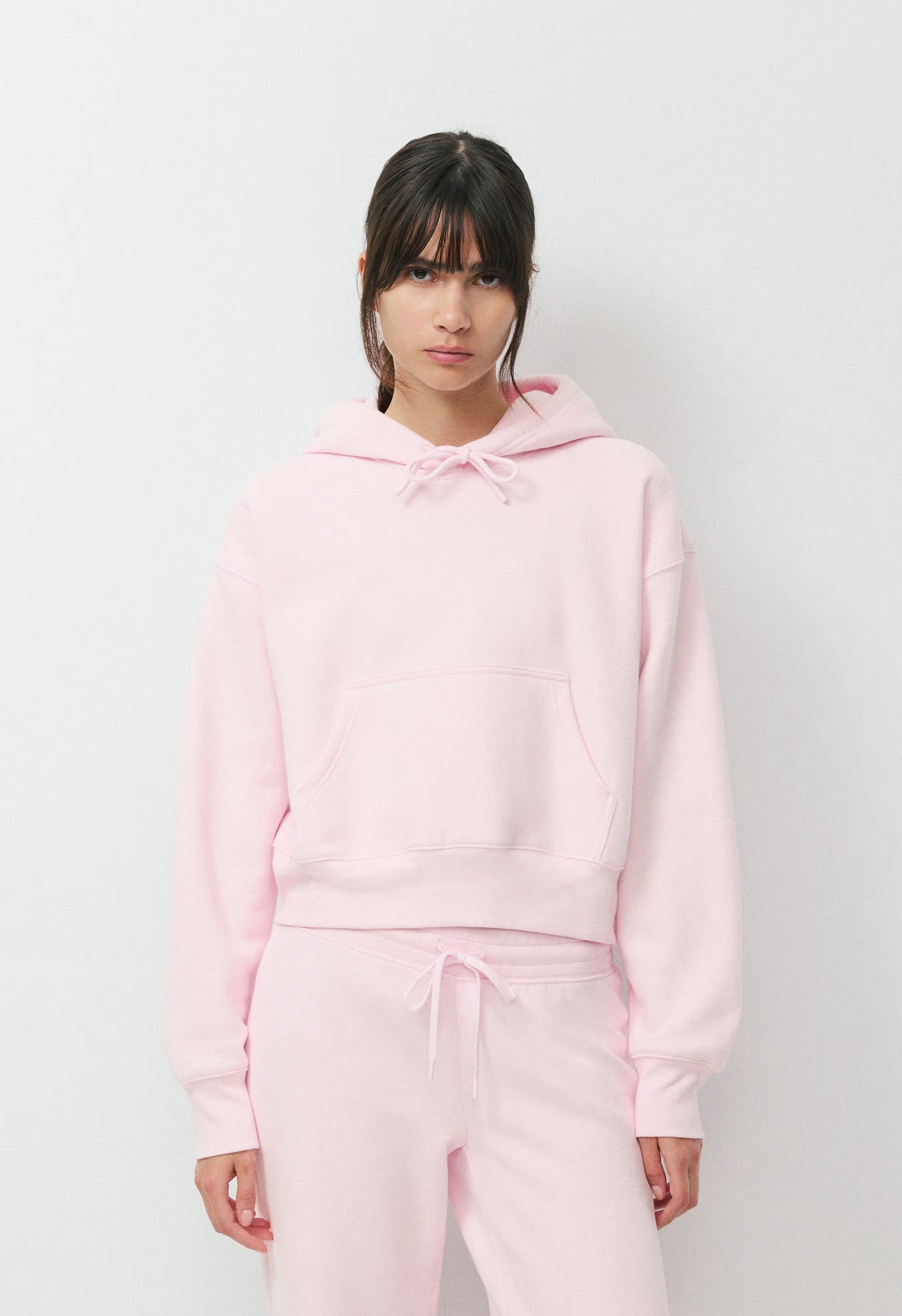 Cozy Sweatfleece Boyfriend Boxy Hoodie - MAGNOLIA