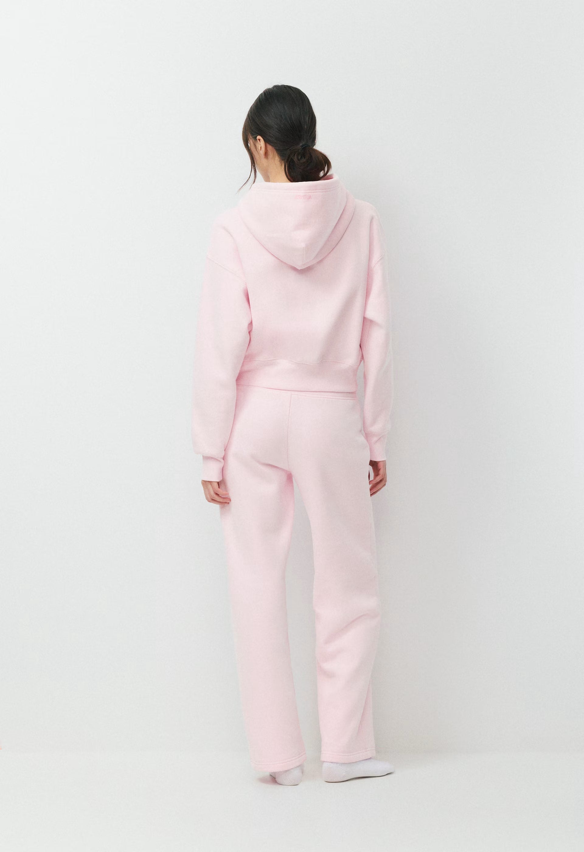 Cozy Sweatfleece Boyfriend Boxy Hoodie - MAGNOLIA