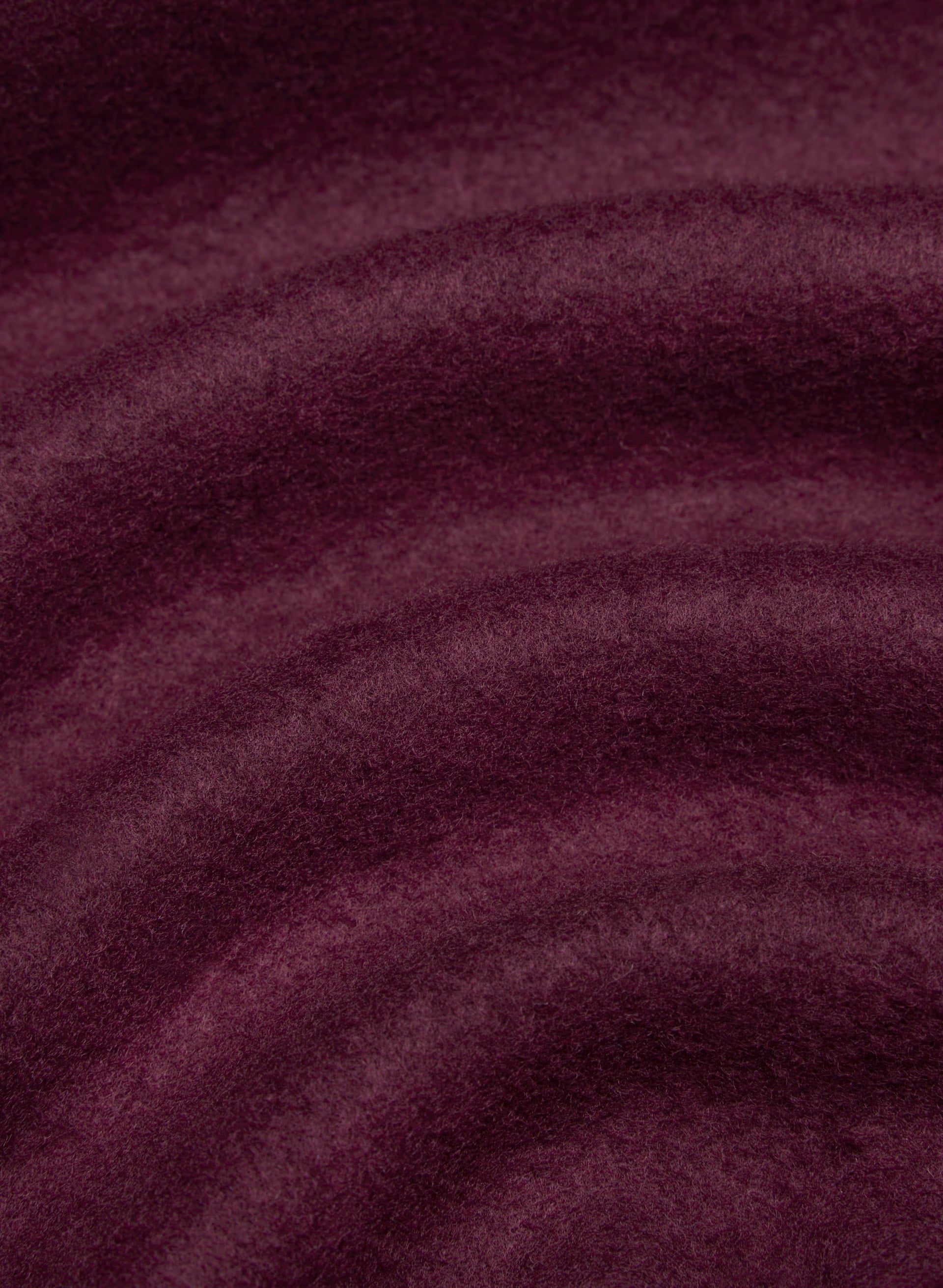 Cozy Sweatfleece Mega Mockneck - GALA PLUM
