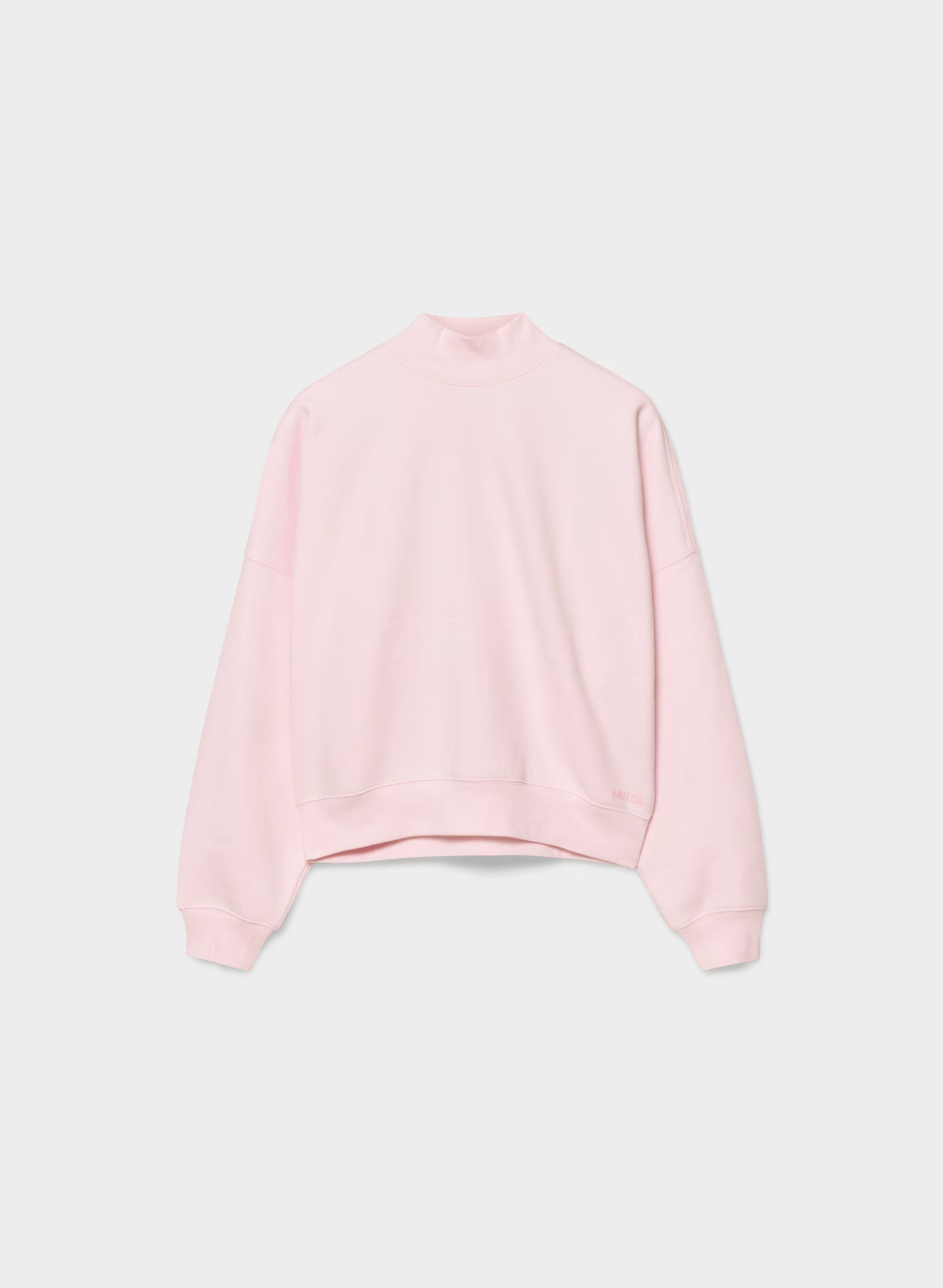 Cozy Sweatfleece Mega Mockneck - MAGNOLIA