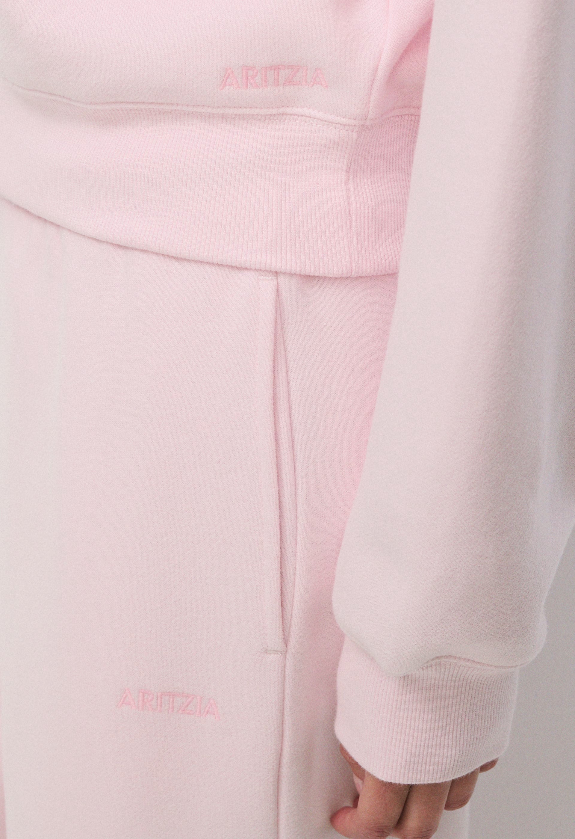 Cozy Sweatfleece Mega Mockneck - MAGNOLIA