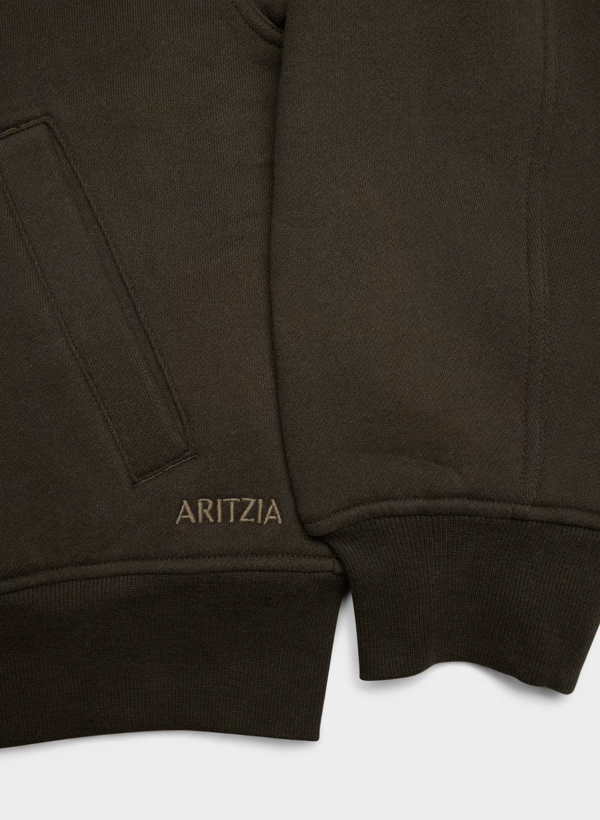 Cozy Sweatfleece Boyfriend Blouson Jacket - CACAO NIB BROWN