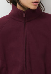 Cozy Sweatfleece Mega Raglan™ Zip-Up - GALA PLUM