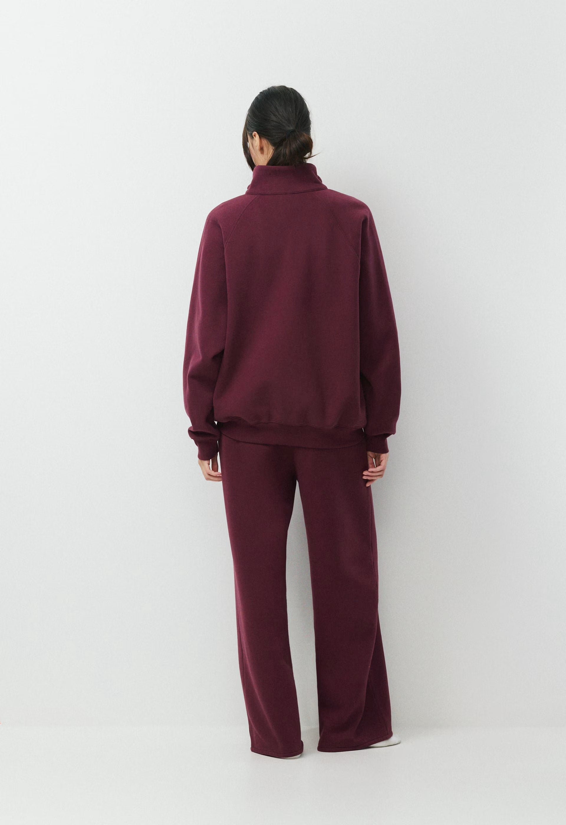 Cozy Sweatfleece Mega Raglan™ Zip-Up - GALA PLUM