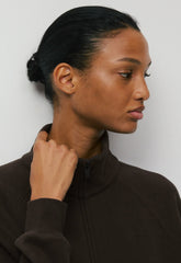 Cozy Sweatfleece Mega Raglan™ Zip-Up - CACAO NIB BROWN