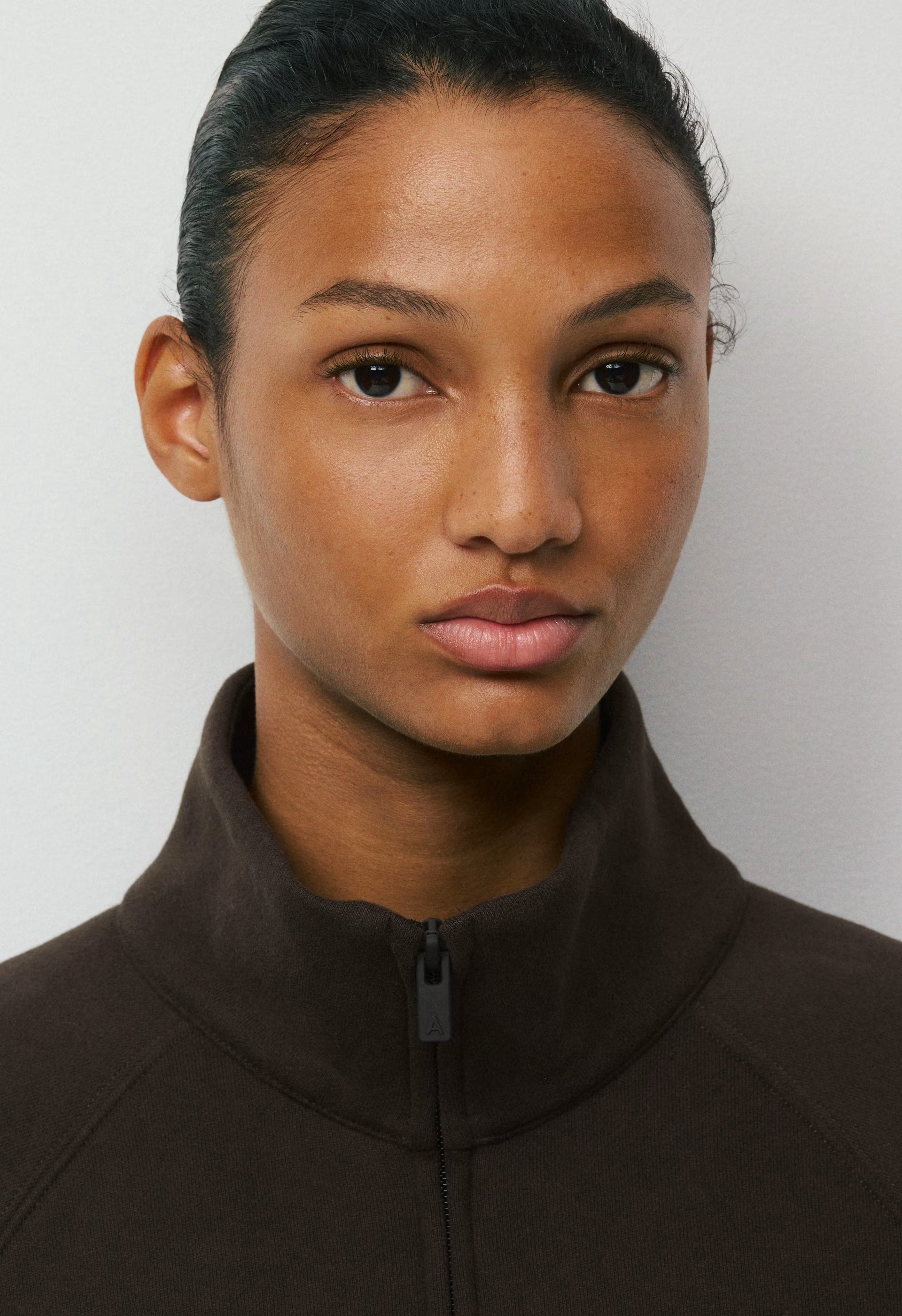 Cozy Sweatfleece Mega Raglan™ Zip-Up - CACAO NIB BROWN