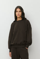 Terry Sweatfleece Mega Dock Hoodie - CACAO NIB BROWN