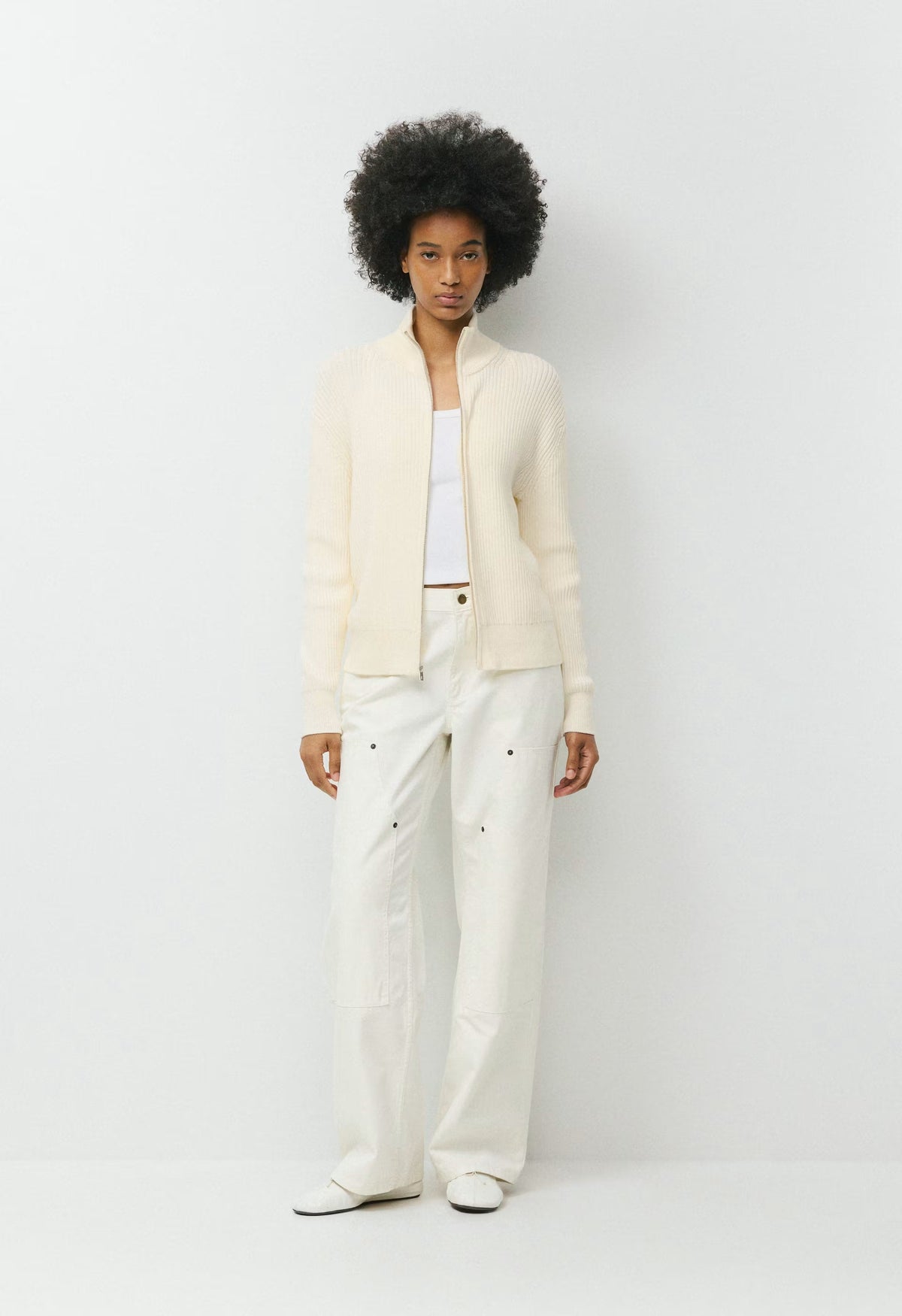 Riata Zip-Up - LIGHT BIRCH