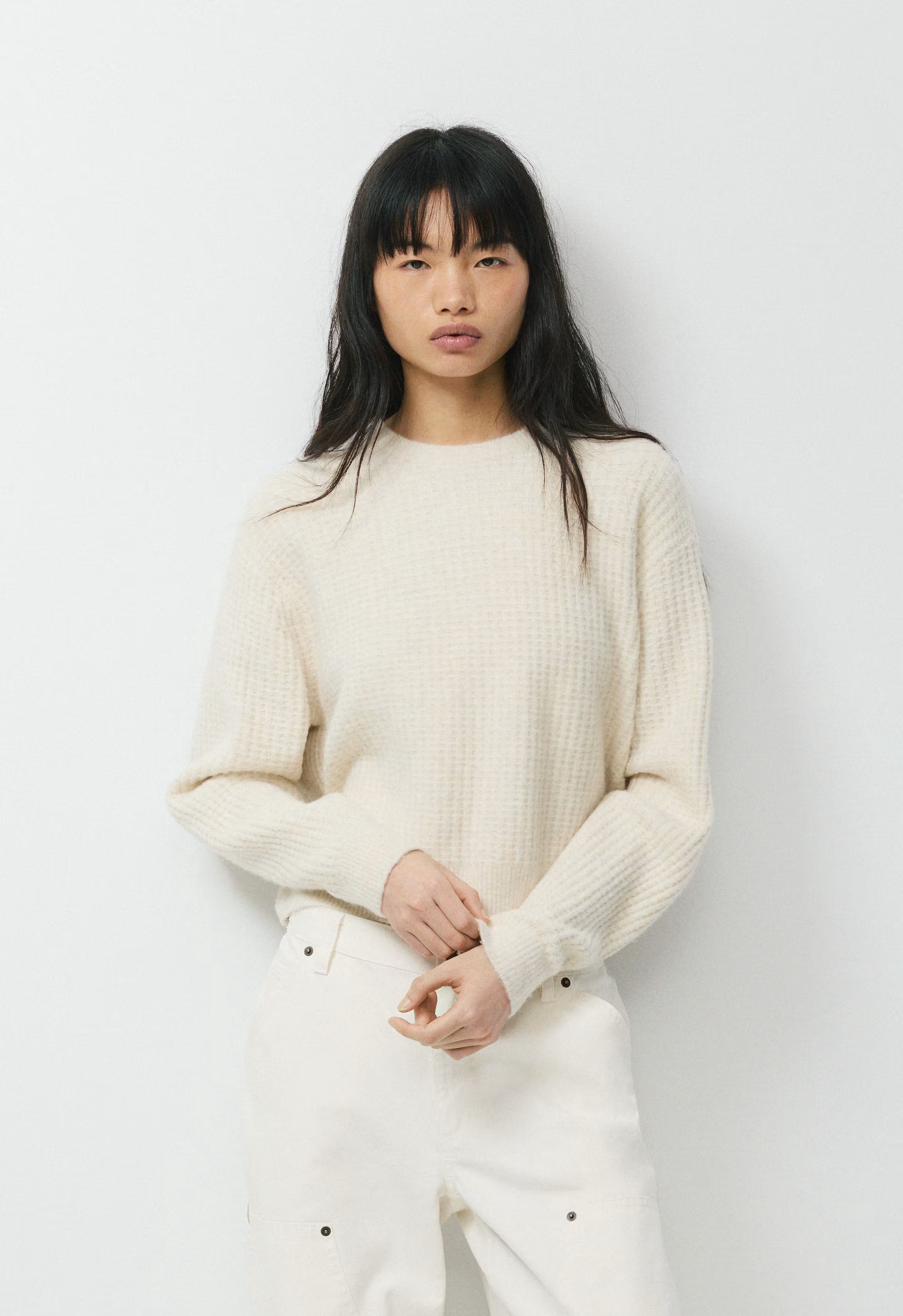 Outpost Sweater - HEATHER BIRCH