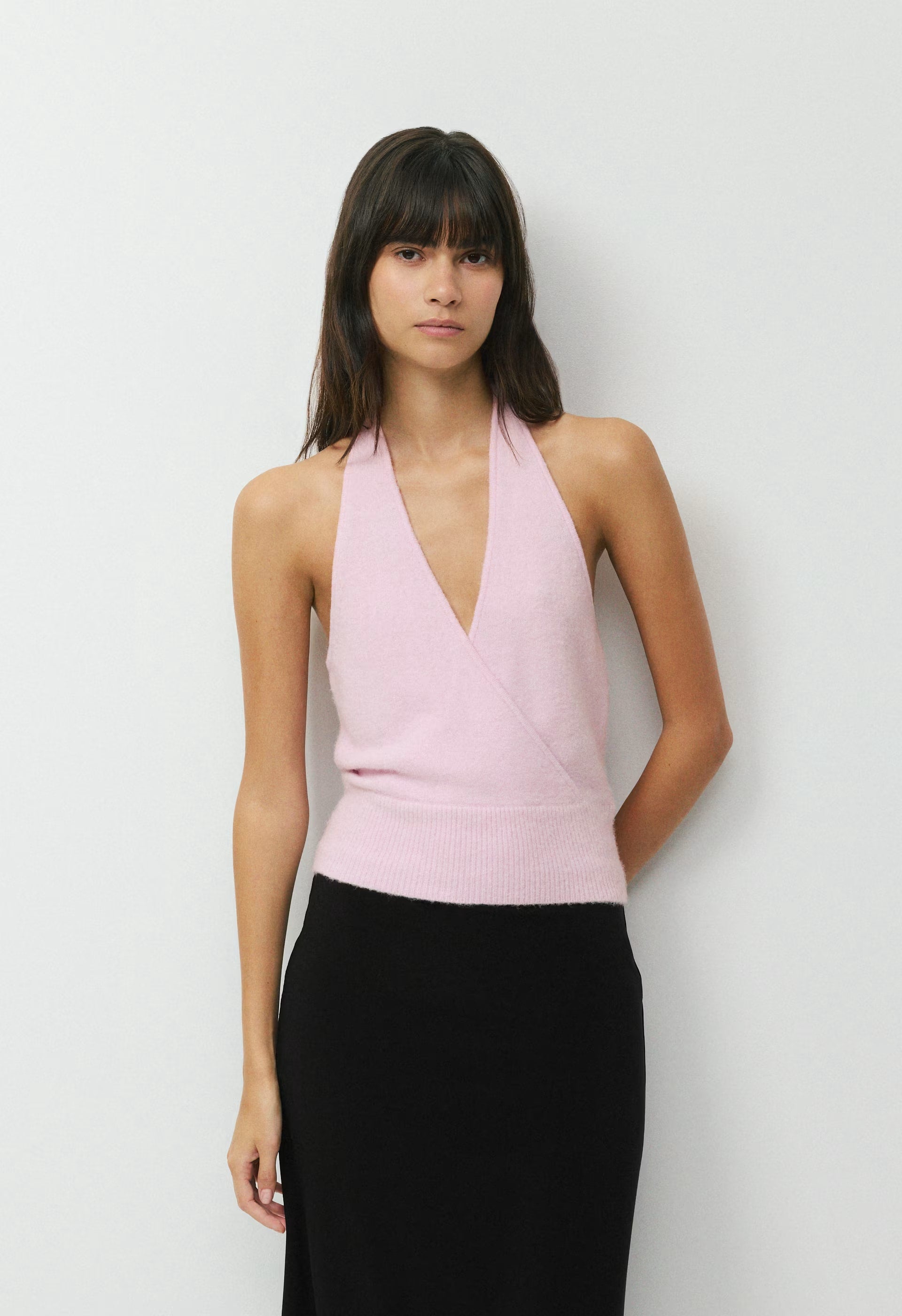 SoftSpoke™ Gaze Halter Top - SUGARPLUM LILAC