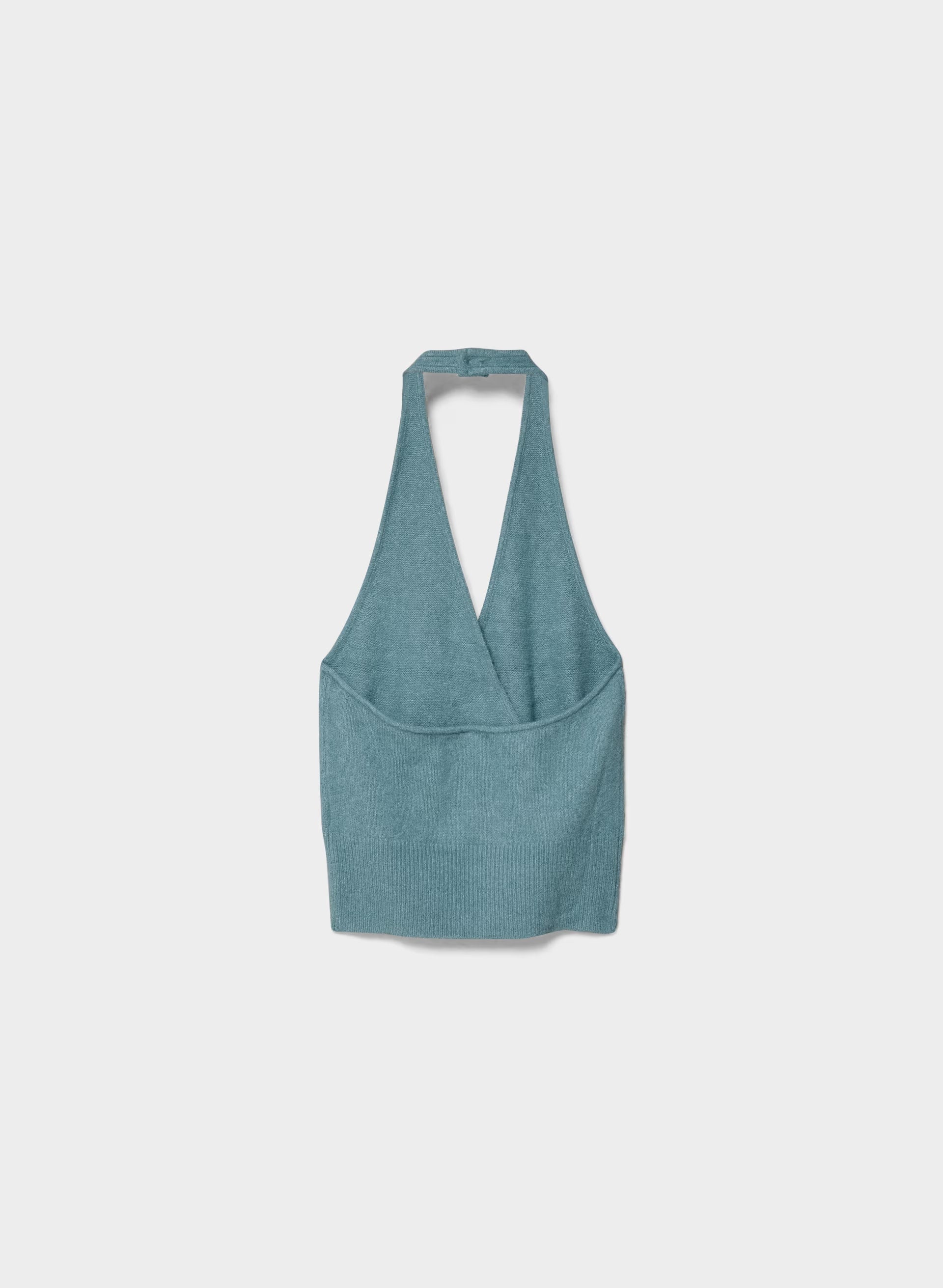 SoftSpoke™ Gaze Halter Top - BLUE MIRAGE