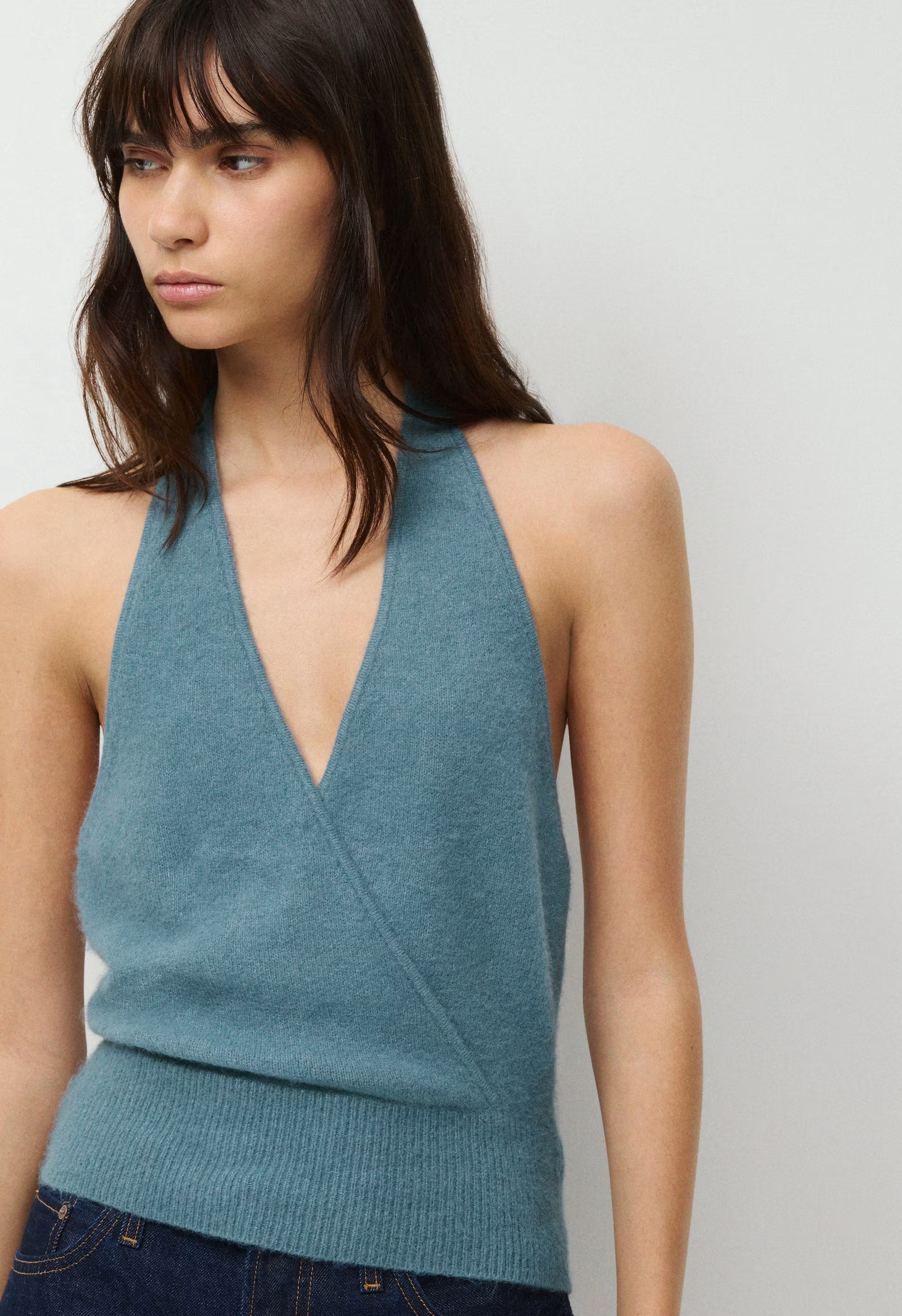 SoftSpoke™ Gaze Halter Top - BLUE MIRAGE