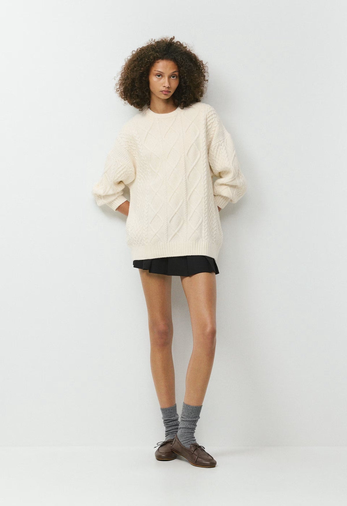 Peggy Sweater - WHISPER WHITE