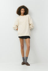 Peggy Sweater - WHISPER WHITE
